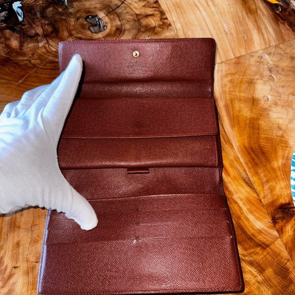 🔥Louis Vuitton monogram international long wallet vintage 2000 made in france - Picture 8 of 14
